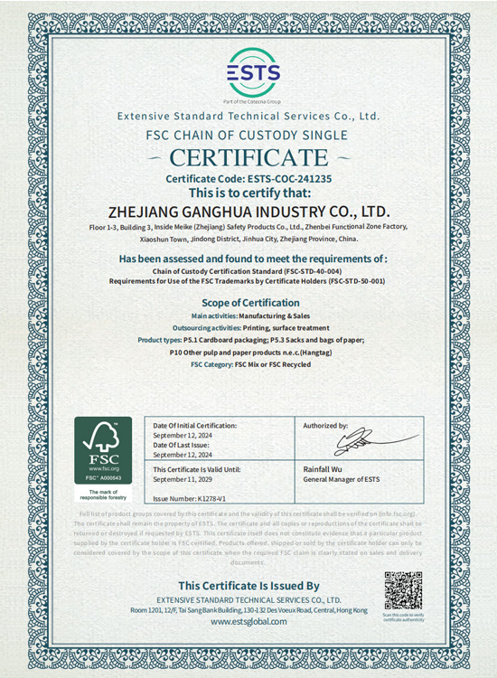 FSC Certification